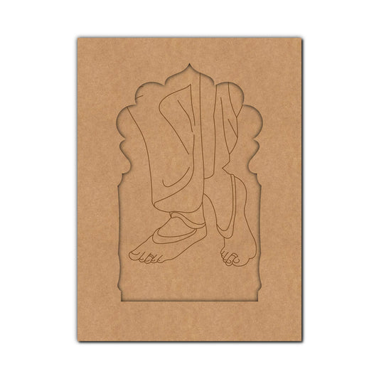 MDF Krishna Cut Out design-93