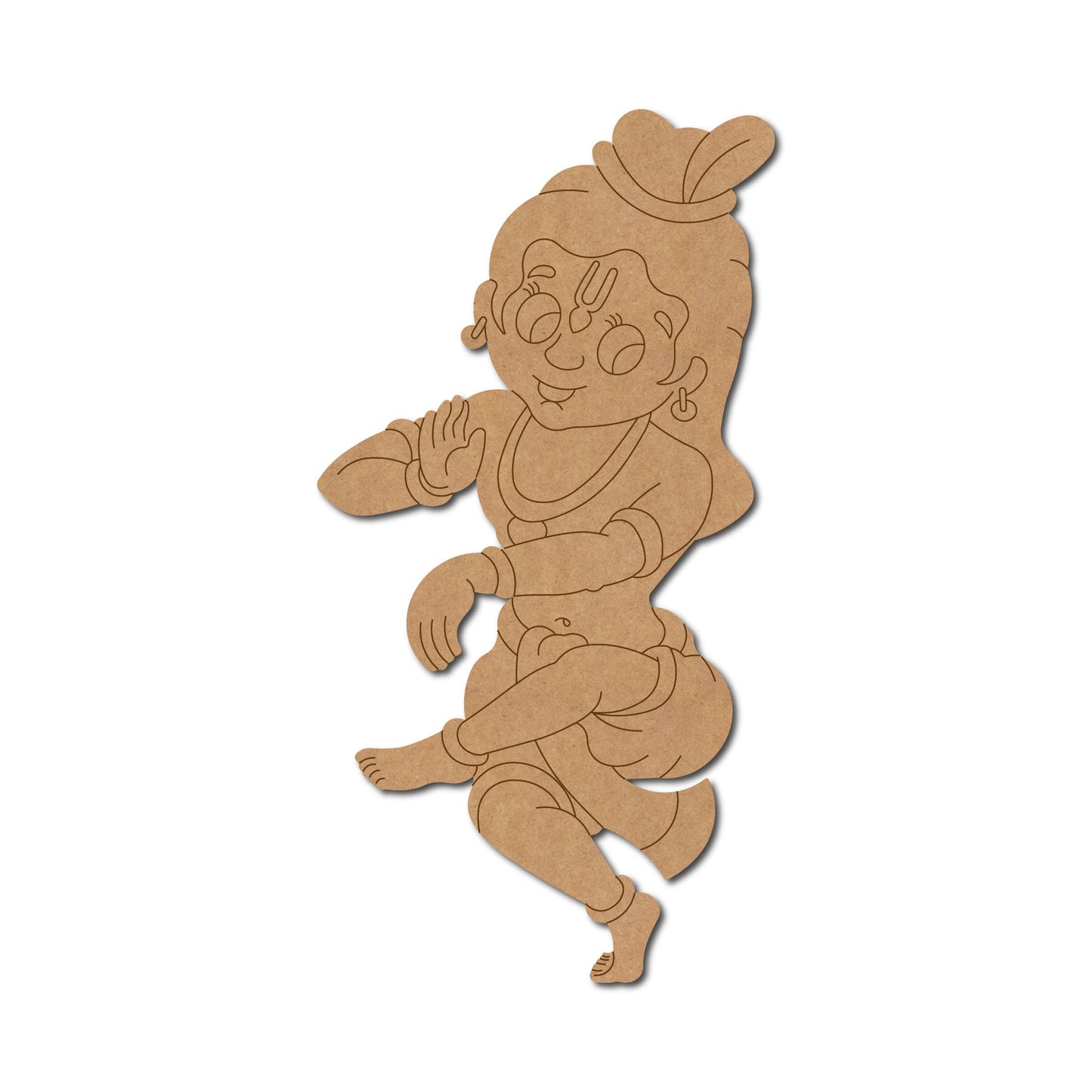 MDF Krishna Cut Out design-102