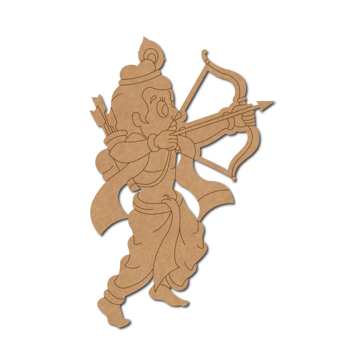 MDF Krishna Cut Out design-106