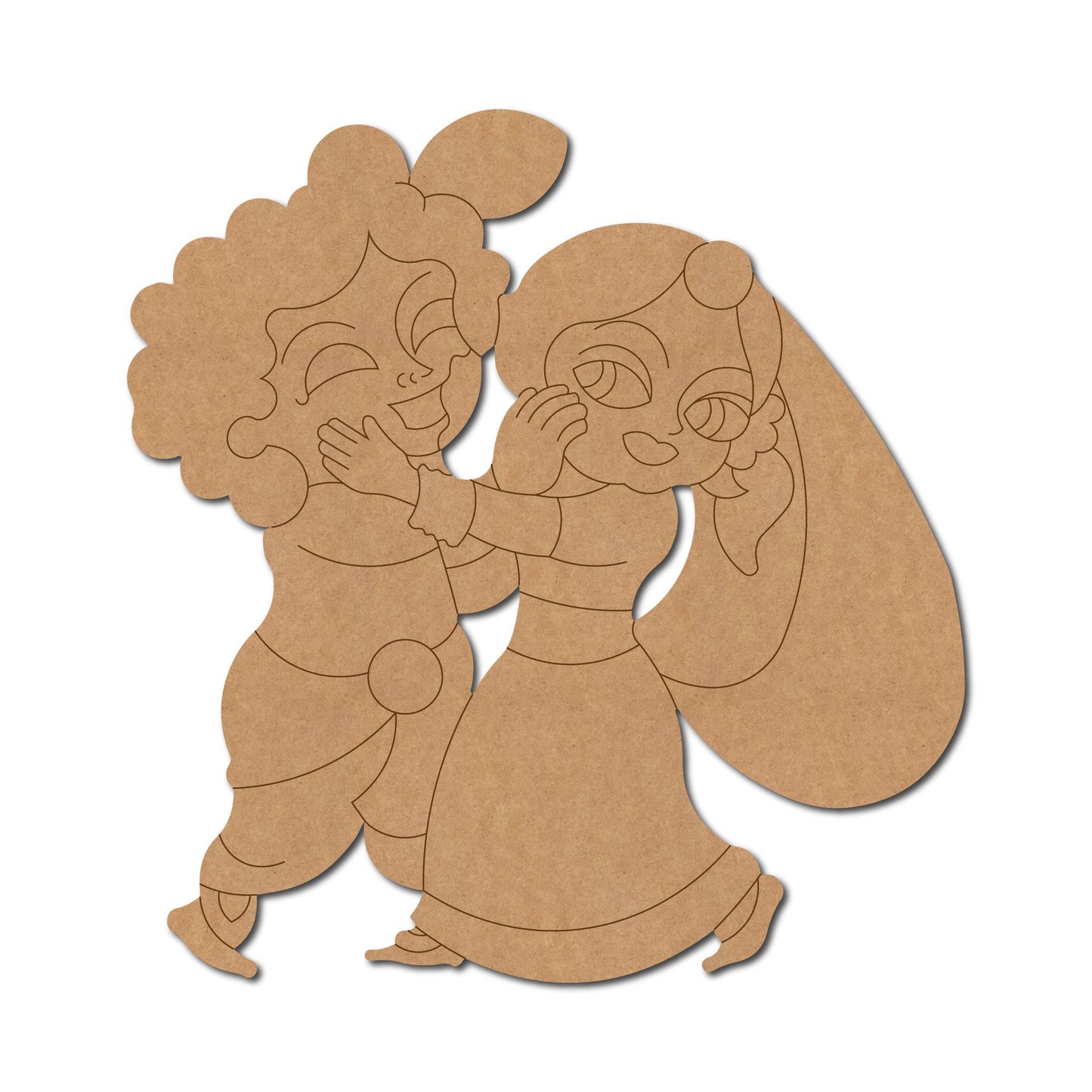 MDF Krishna Cut Out design-120
