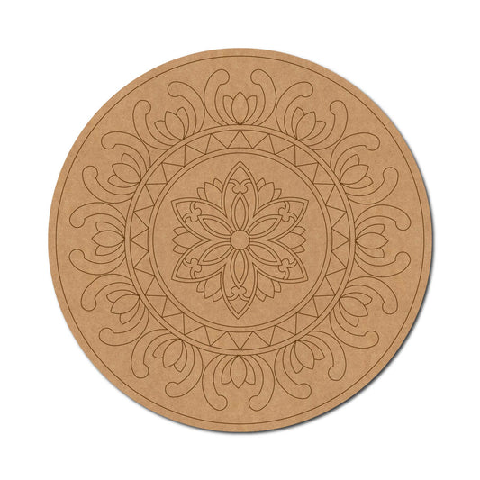 Mandala MDF Base design-10