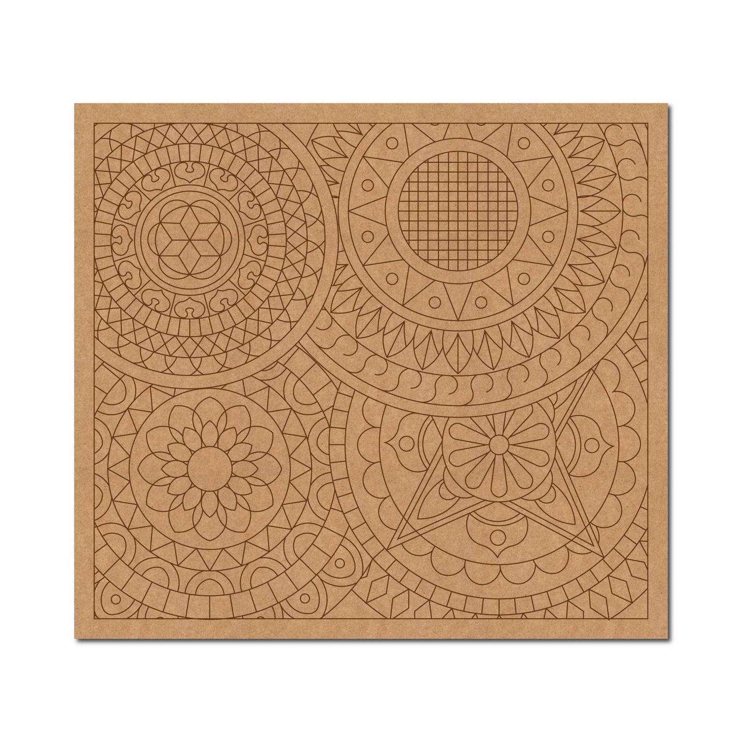 🪷 Pre-Marked MDF Cutouts10