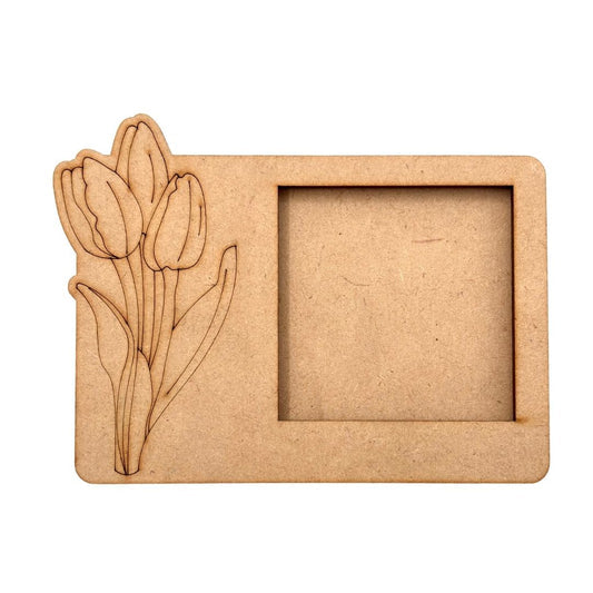 Premium MDF Photo Frame for DIY Painting & Craft-30