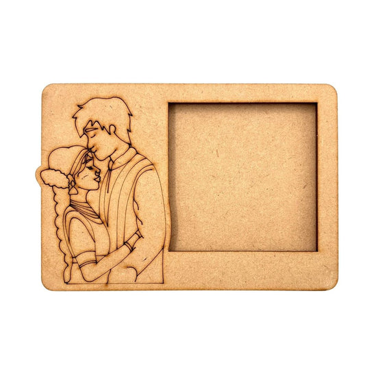 Premium MDF Photo Frame for DIY Painting & Craft-21