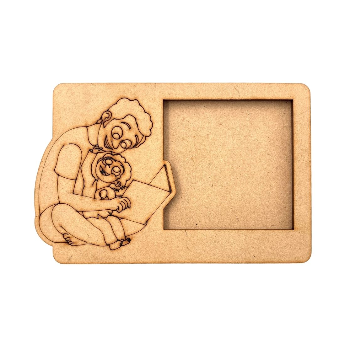 Premium MDF Photo Frame for DIY Painting & Craft-14