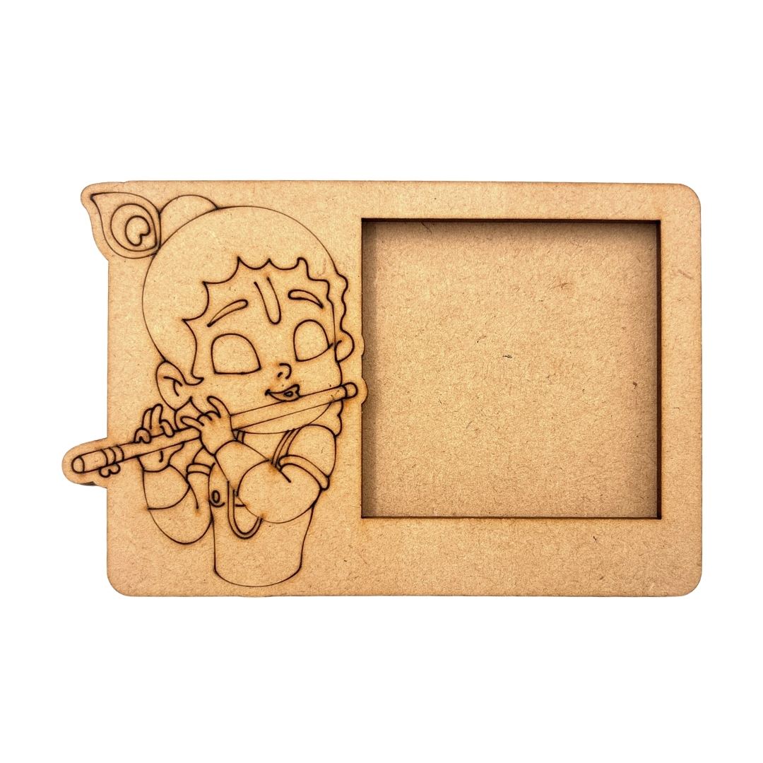 Premium MDF Photo Frame for DIY Painting & Craft-12