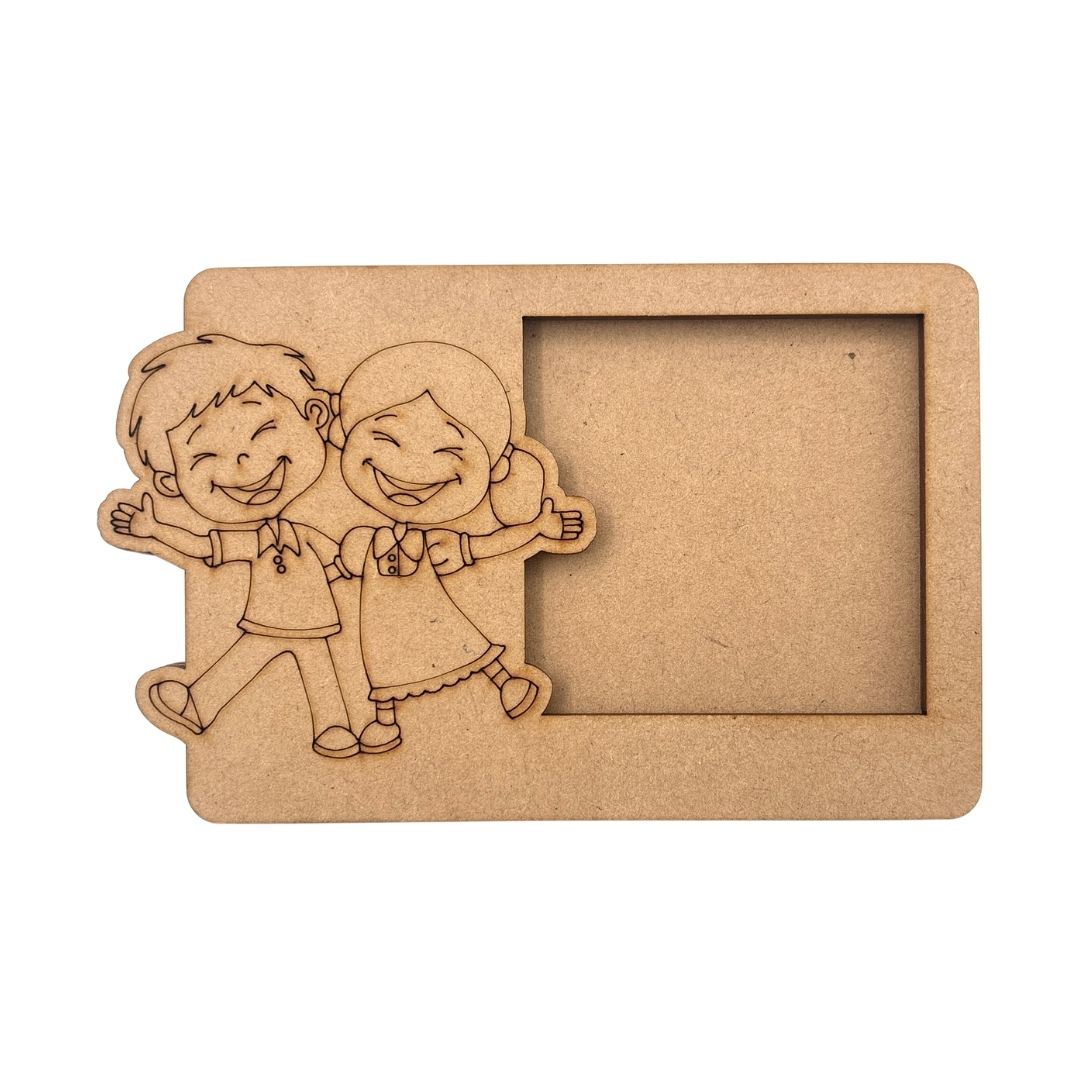 Premium MDF Photo Frame for DIY Painting & Craft-15
