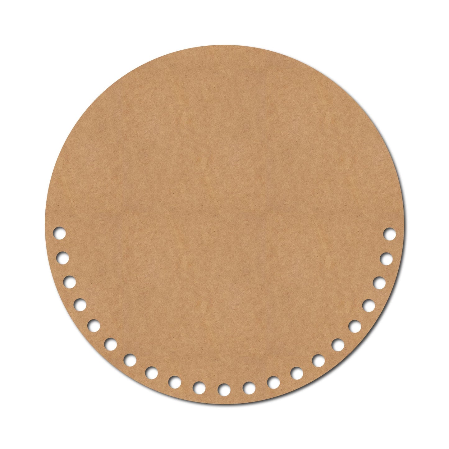 Plain MDF  Circular with Holes Bases – Fine Pine Wood for Resin, Mandala & DIY Art