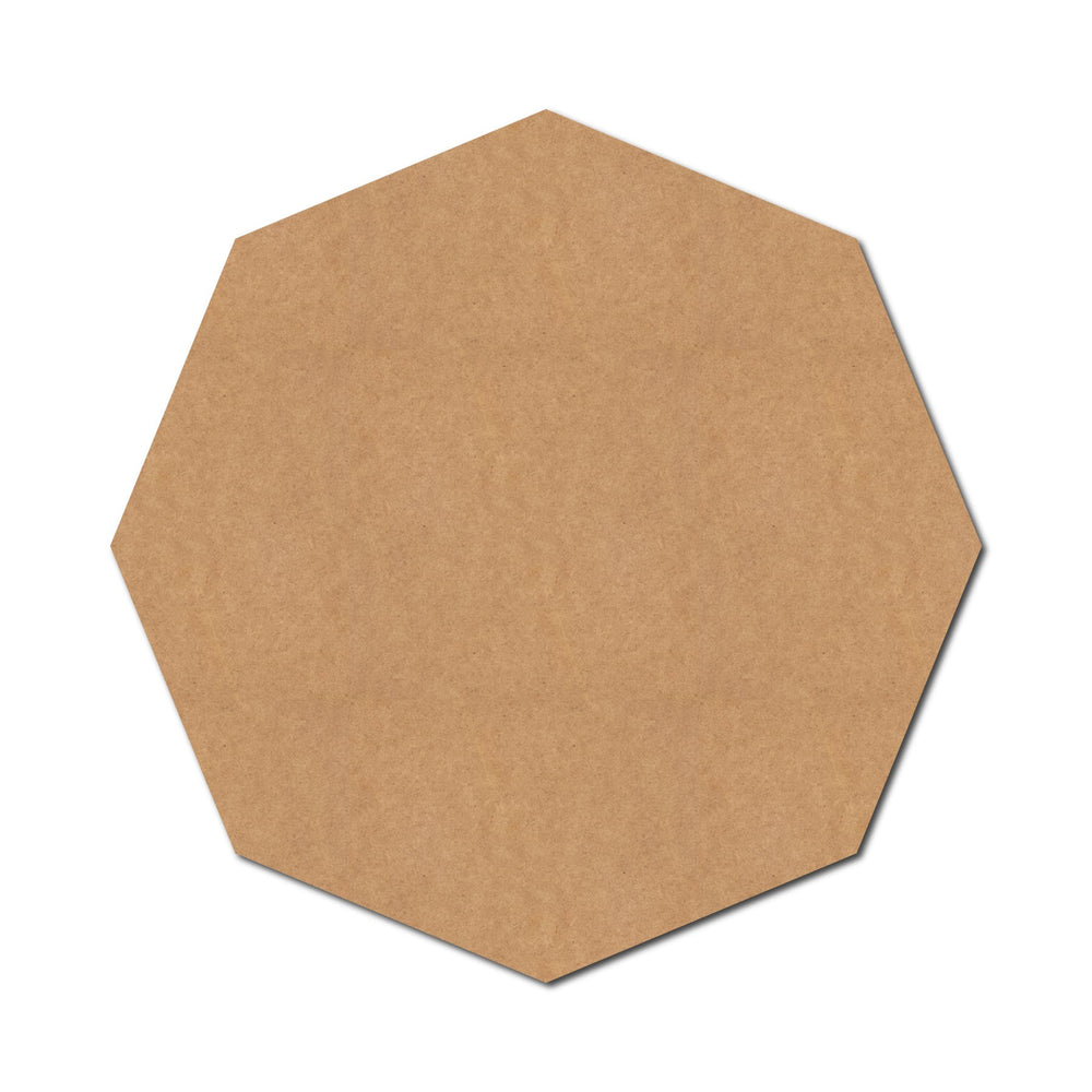 Plain MDF Bases polygon – Fine Pine Wood for Resin, Mandala & DIY Art