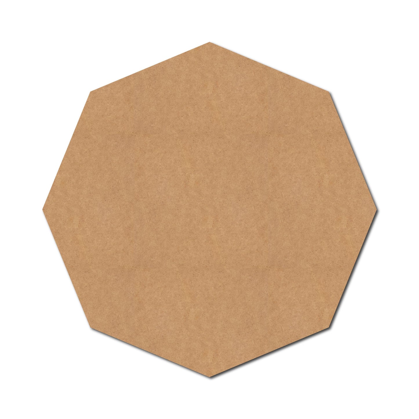 Plain MDF Bases polygon – Fine Pine Wood for Resin, Mandala & DIY Art