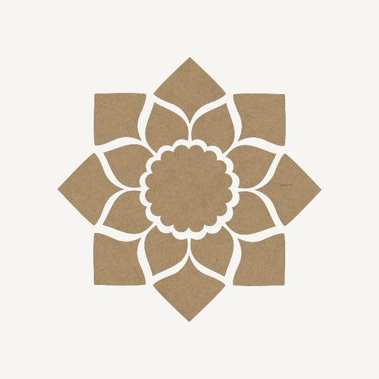 Premium MDF Rangoli Cutouts for DIY Painting & Home Decor | Shree Gifts N Crafts design-11