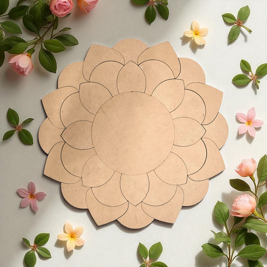 Premium MDF Rangoli Cutouts for DIY Painting & Home Decor | Shree Gifts N Crafts design-4