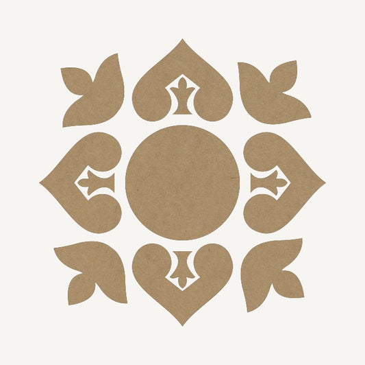 Premium MDF Rangoli Cutouts for DIY Painting & Home Decor | Shree Gifts N Crafts design-13
