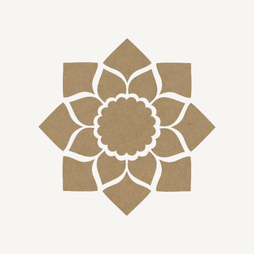 Premium MDF Rangoli Cutouts for DIY Painting & Home Decor | Shree Gifts N Crafts design-9