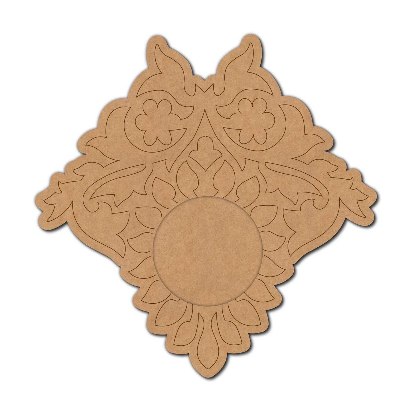 MDF Diya Holder- 111
