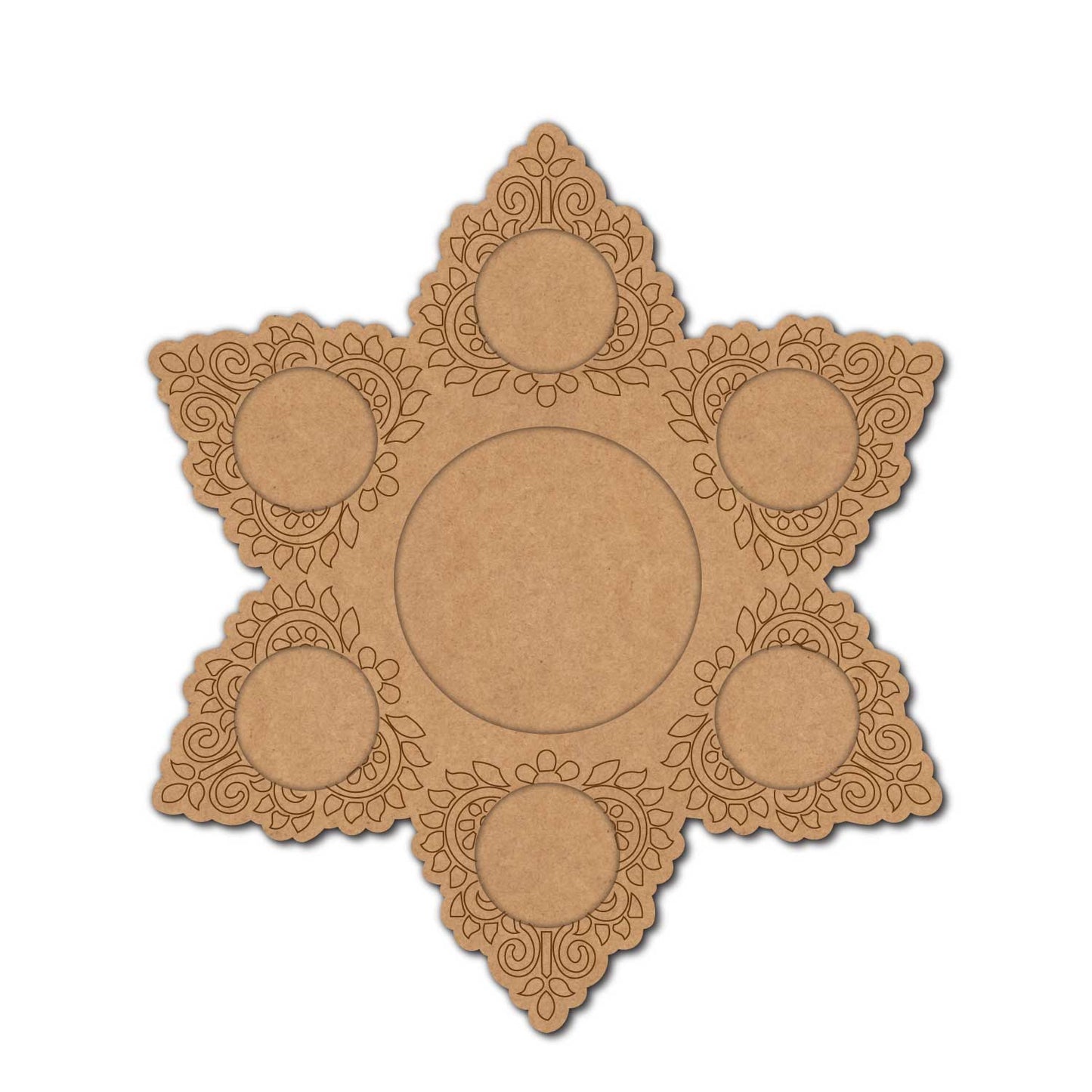 MDF Diya Holder- 103