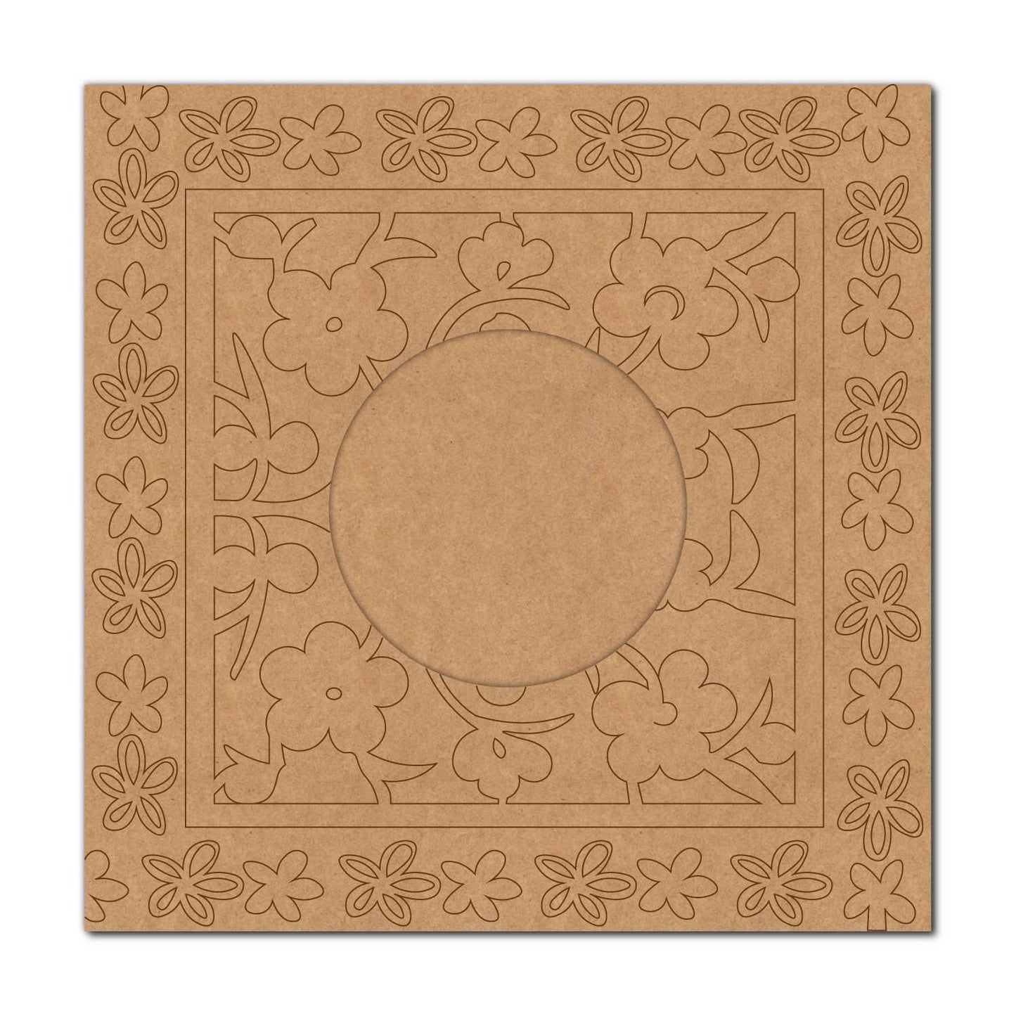 MDF Diya Holder- 93