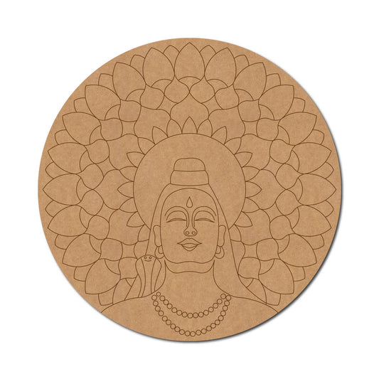MDF Shiva Cut Out design-10