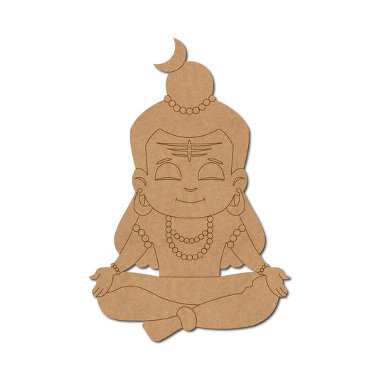 MDF Shiva Cut Out design-29