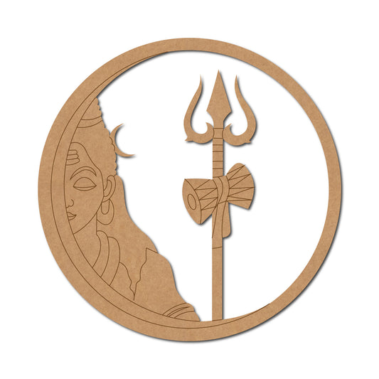 MDF Shiva Cut Out design-39