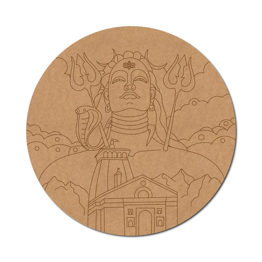 MDF Shiva Cut Out design-19