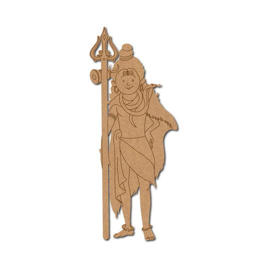 MDF Shiva Cut Out design-35