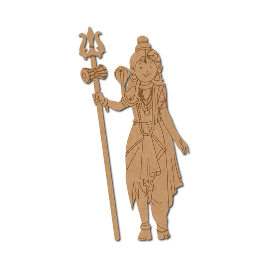 MDF Shiva Cut Out design-38