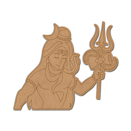 MDF Shiva Cut Out design-28