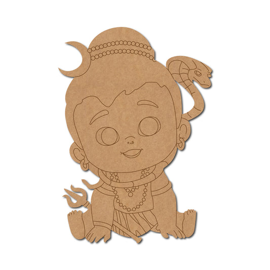 MDF Shiva Cut Out design-14