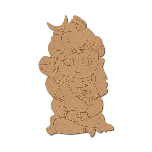 MDF Shiva Cut Out design-23