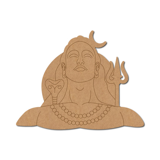 MDF Shiva Cut Out design-21