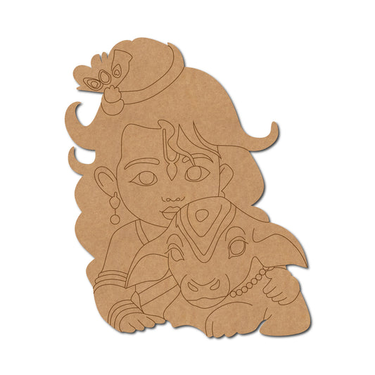 MDF Shiva Cut Out design-9