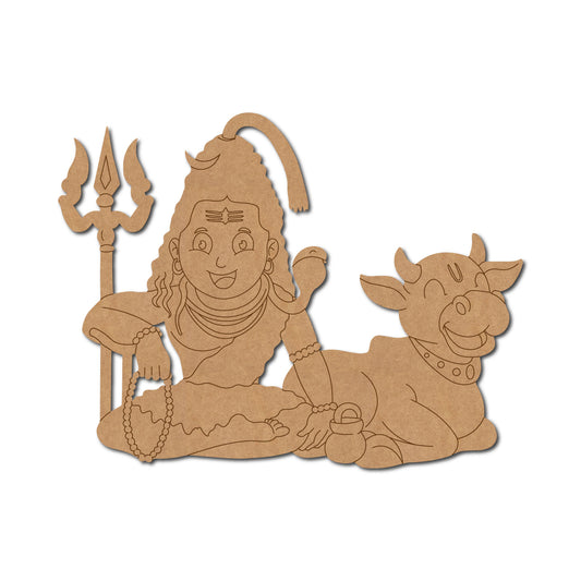 MDF Shiva Cut Out design-15