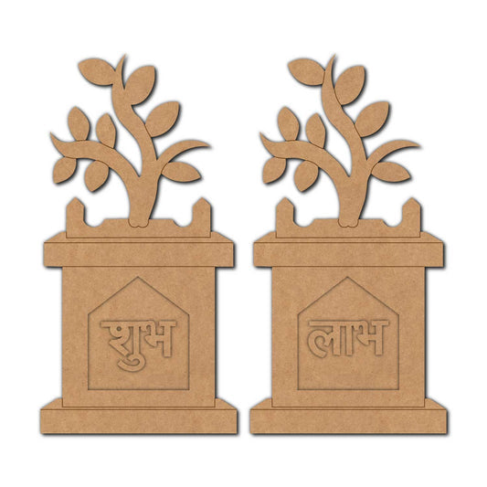 Subh Labh Mdf Cutout design 55
