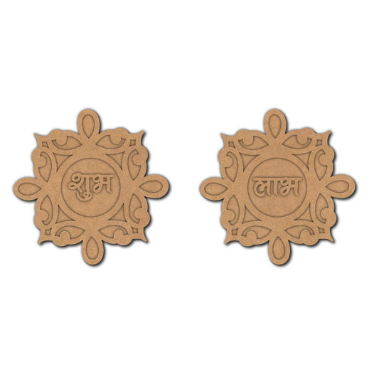 Subh Labh Premarked Mdf Cutouts Design 21
