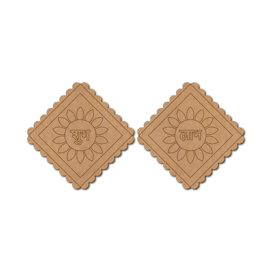 Subh Labh Premarked Mdf Cutouts Design 9