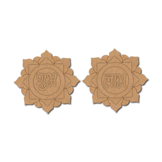 Subh Labh Mdf Cutout design 36
