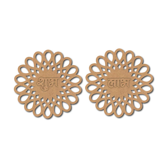 Subh Labh Mdf Cutout design 40