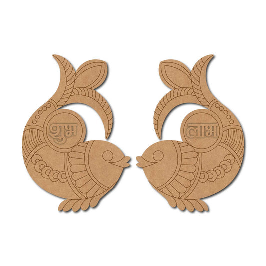 Subh Labh Mdf Cutout design 56