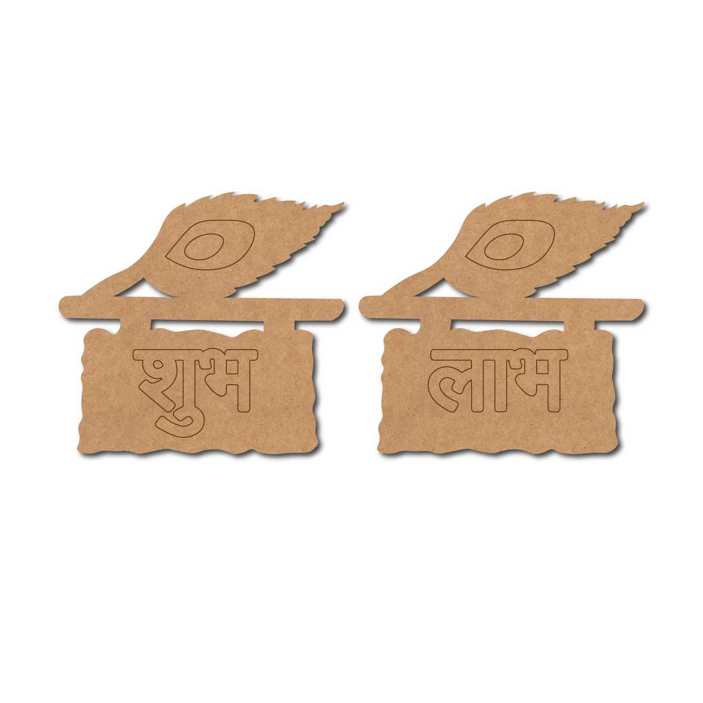 Subh Labh Mdf Cutout design 58