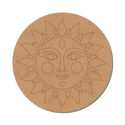 Surya Dev Premarked Mdf Cutout Design 1
